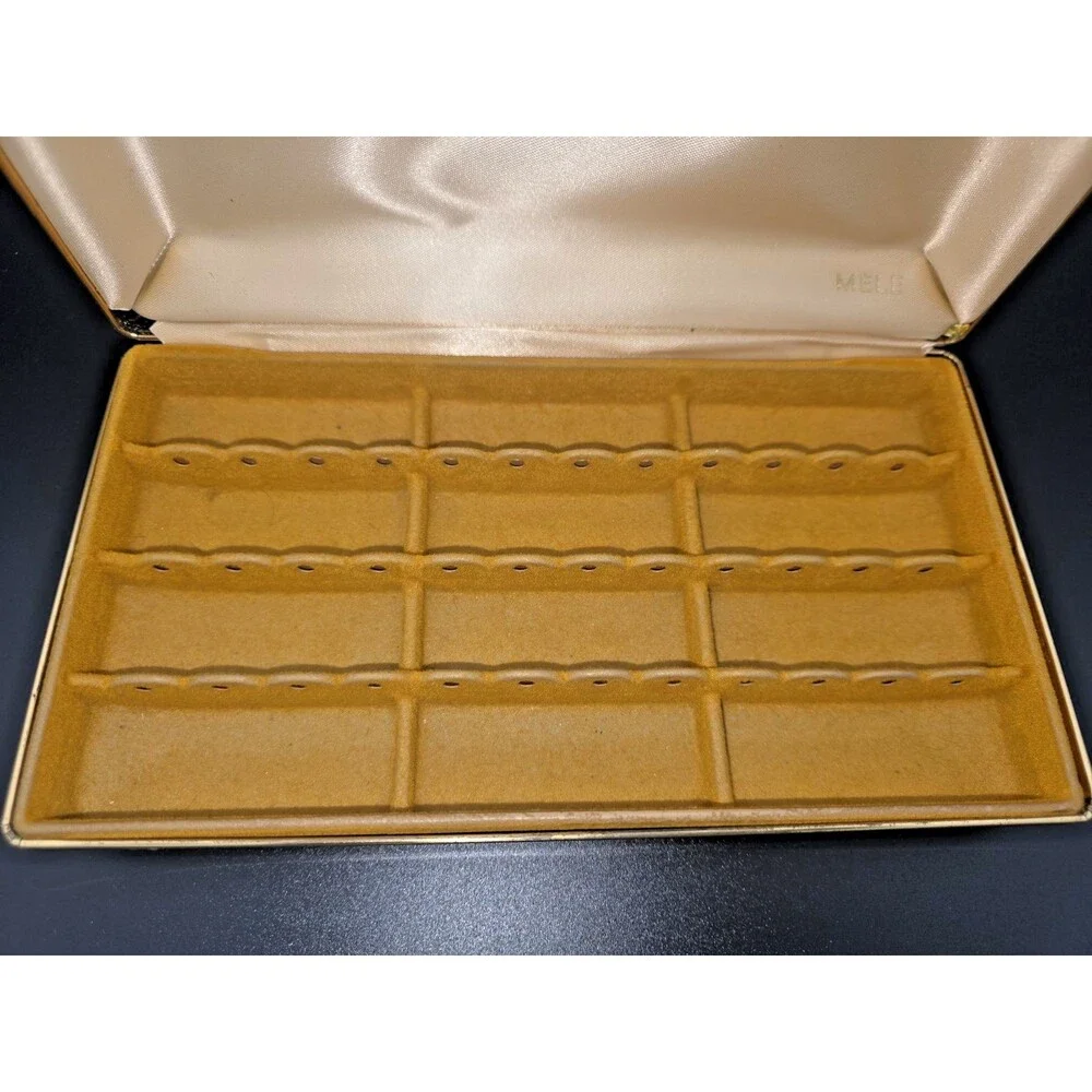 1970s Mele Mid Century Modern Jewelry Box